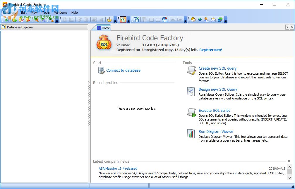 Firebird Code Factory(Firebird數(shù)據(jù)庫管理工具) 17.4.0.3 官方版