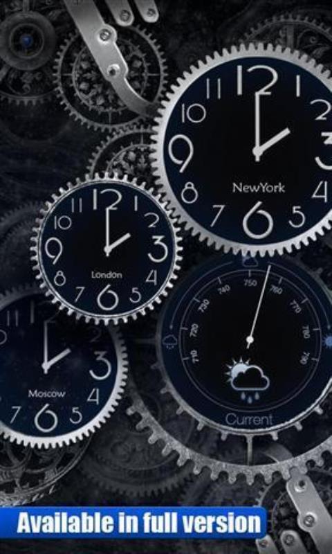 Black Clock Wallpaper Lite(4)