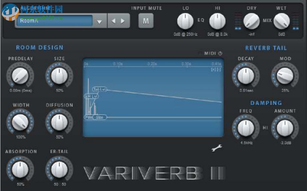 MAGIX Variverb II(混合效果器) 2.6.0 官方版