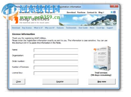 ASAP Utilities for Excel(Excel加載項(xiàng)) 7.6.1 中文破解版