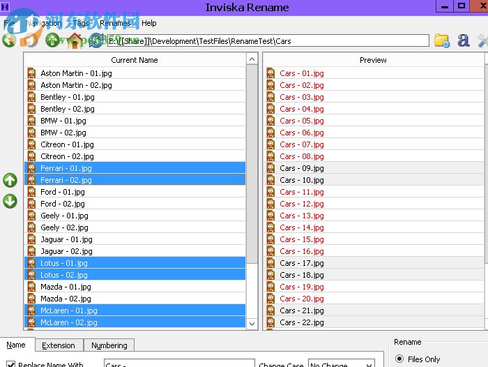 Inviska Rename(批量重命名軟件) 12.0 官方版