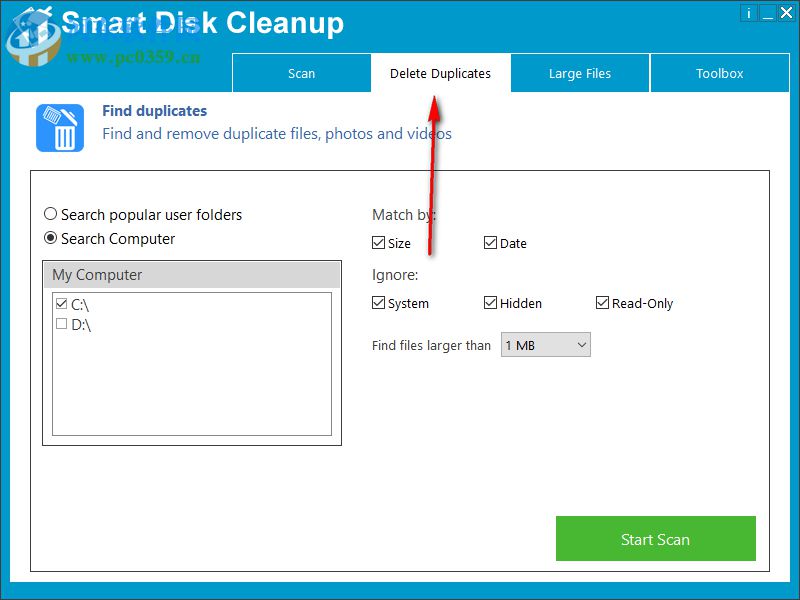 Smart Disk Cleanup(磁盤清理軟件) 2.2 官方版