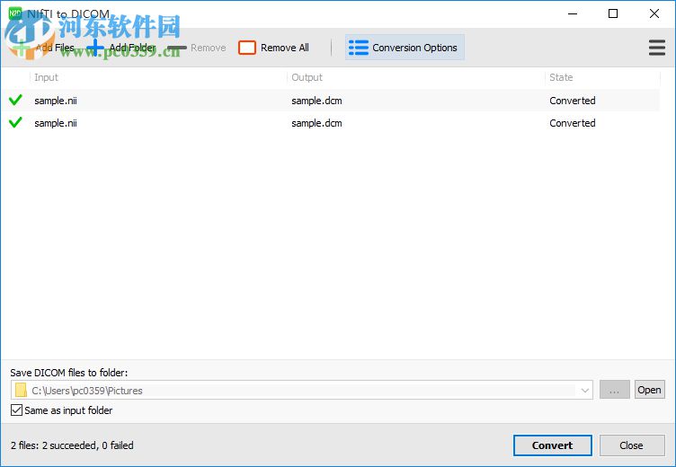 NIFTI到DICOM轉(zhuǎn)換工具(NIfTI to DICOM ) 1.10.5 官方版