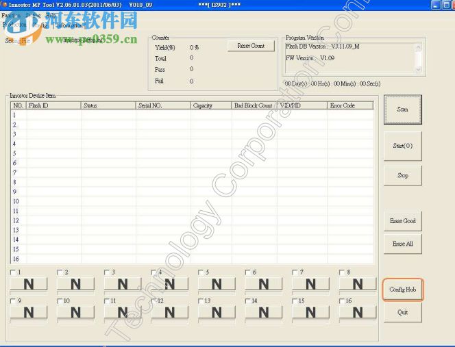 銀燦科技量產(chǎn)工具(Innostor MPTool) 2.11.00.76 免費(fèi)版