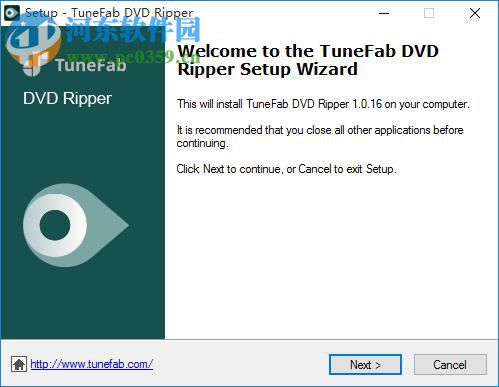 TuneFab DVD Ripper(DVD格式轉換器) 1.0.16 免費版