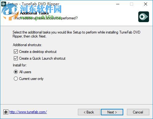 TuneFab DVD Ripper(DVD格式轉換器) 1.0.16 免費版