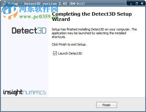 Insight Numerics Detect3D(火災映射分析軟件) 2.43 官方版