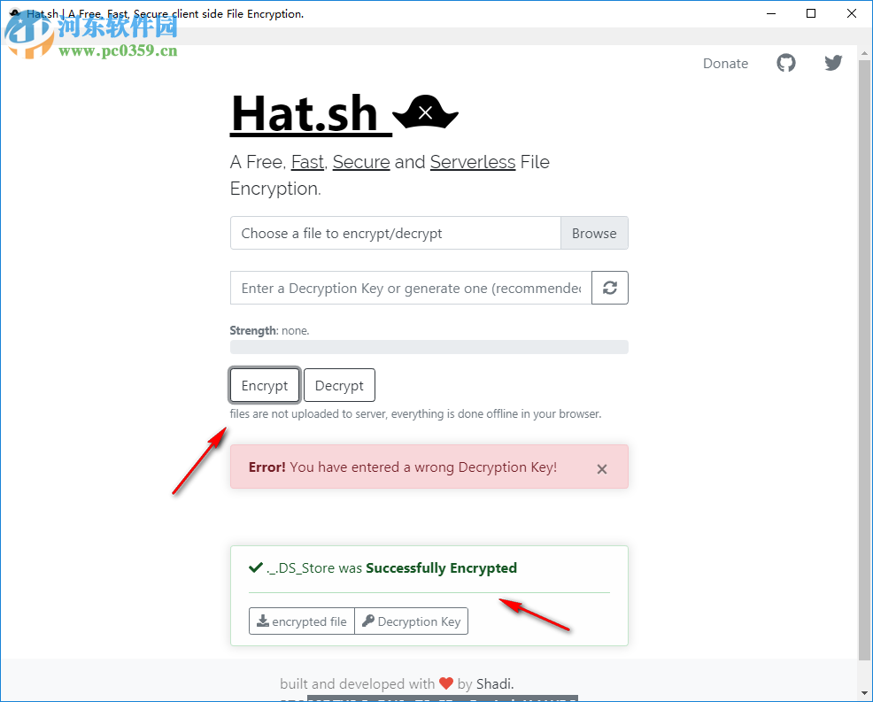 Hat.sh(文件加密解密工具) 1.0 官方版