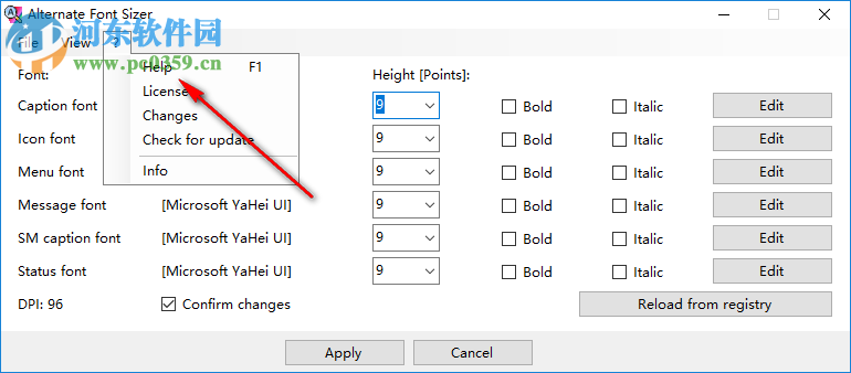 win10字體修復(fù)工具(Alternate FontSizer)