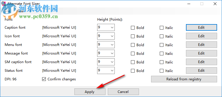 win10字體修復(fù)工具(Alternate FontSizer)