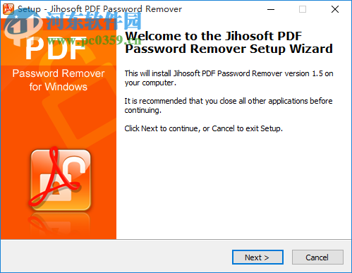 Jihosoft pdf Password Remover(PDF密碼刪除工具) 1.5 官方版