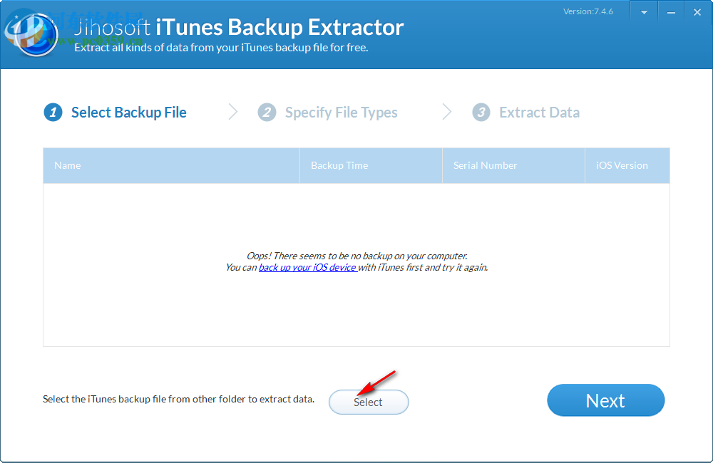 Jihosoft iTunes Backup Extractor(iTunes備份提取器) 7.4.6.0 官方版