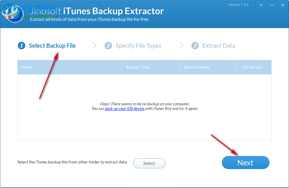 Jihosoft iTunes Backup Extractor(iTunes備份提取器) 7.4.6.0 官方版