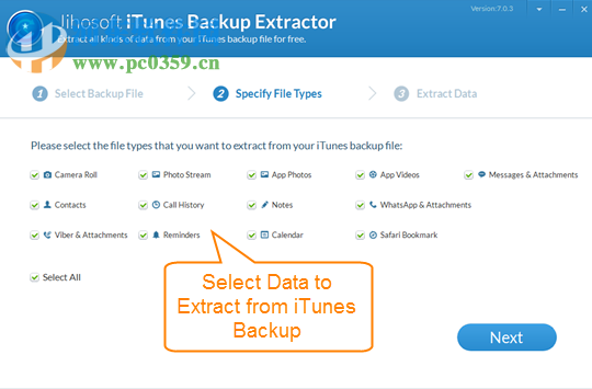 Jihosoft iTunes Backup Extractor(iTunes備份提取器) 7.4.6.0 官方版