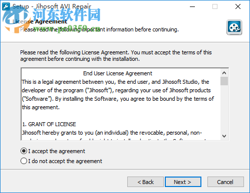 Jihosoft AVI Repair(視頻修復軟件) 1.0.0.8 官方版