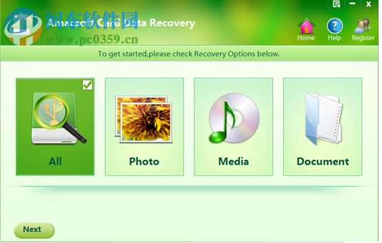 Amacsoft Card Data Recovery 1.0.11 綠色版