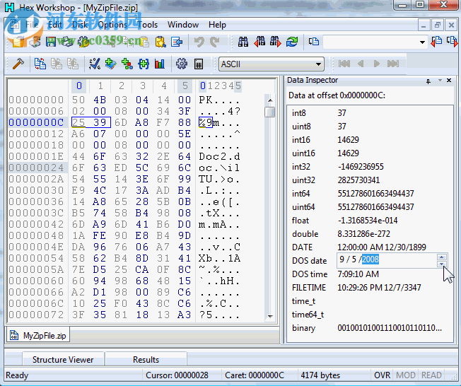 Hex Workshop Professional(16進(jìn)制編輯器) 6.8.0.5419 中文版