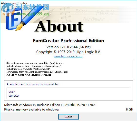 High-Logic FontCreator(字體編輯器) 12.0.0.2546 破解版