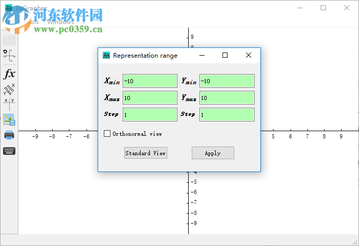 ZeGrapher(數(shù)學(xué)函數(shù)繪圖軟件) 3.0.2 綠色版