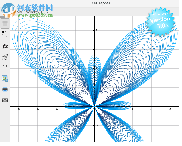 ZeGrapher(數(shù)學(xué)函數(shù)繪圖軟件) 3.0.2 綠色版