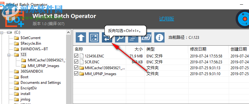 文件批量操作工具(WinExt Batch Operator) 1.0 官方版