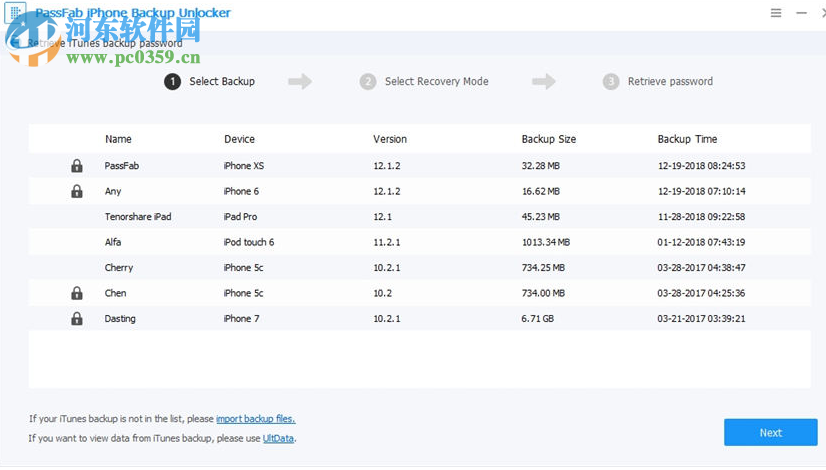 Passfab iPhone Backup Unlocker(蘋果備份解鎖工具) 2.4.0.1 官方版