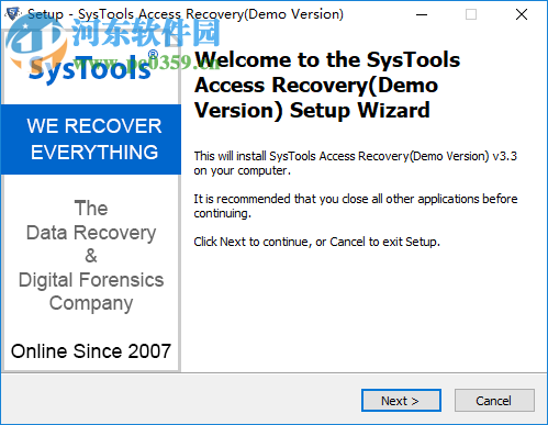 Access數(shù)據(jù)庫恢復(fù)軟件(SysTools Access recovery) 3.3 官方版