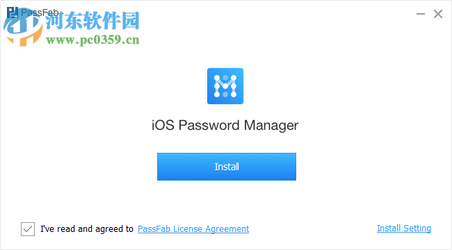 PassFab iOS Password Manager(iOS密碼管理軟件) 1.2.0 官方版