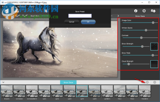 Snow Daze(照片雪景效果添加軟件) 1.20 官方版