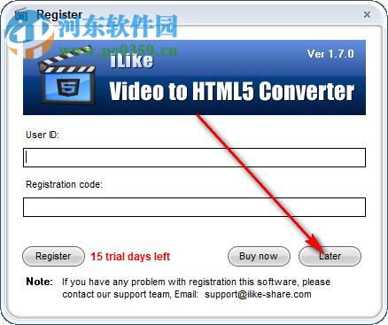 iLike Video to HTML5 Converter 1.7 官方版