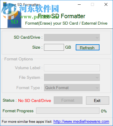 Free SD Formatter(SD卡格式化軟件) 1.0 官方最新版