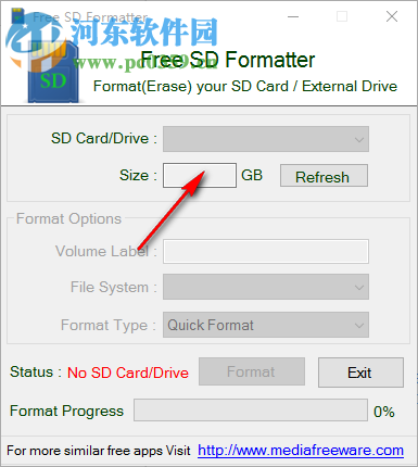 Free SD Formatter(SD卡格式化軟件) 1.0 官方最新版