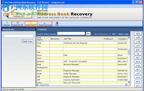 SysTools Address Book Recovery(通訊簿恢復(fù)軟件) 2.0 官方版