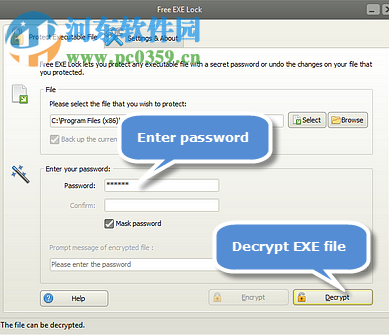 Free EXE Lock(程序加密軟件)
