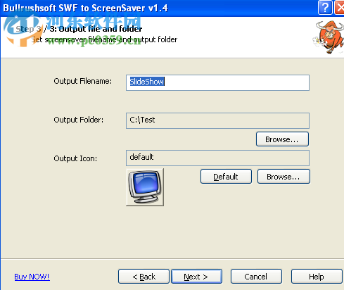 BullrushSoft SWF to ScreenSaver(SWF轉(zhuǎn)屏幕保護工具) 1.72 中文版