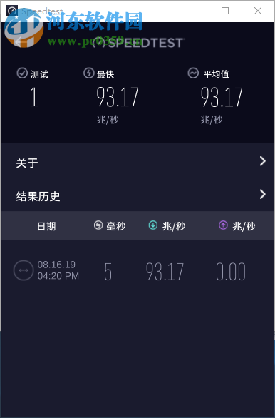 Ookla Speedtest(網(wǎng)速測試工具) 1.2.27 中文版