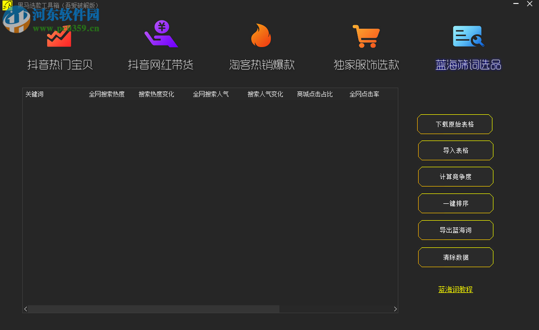 黑馬選款工具箱 2.0 免費版