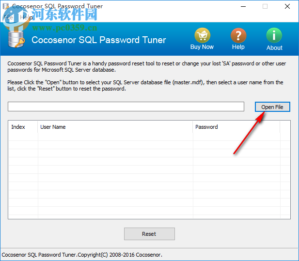 Cocosenor SQL Password Tuner(SQL密碼恢復(fù)工具) 3.1.0 官方版