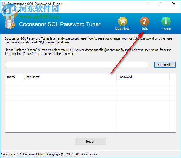 Cocosenor SQL Password Tuner(SQL密碼恢復(fù)工具) 3.1.0 官方版