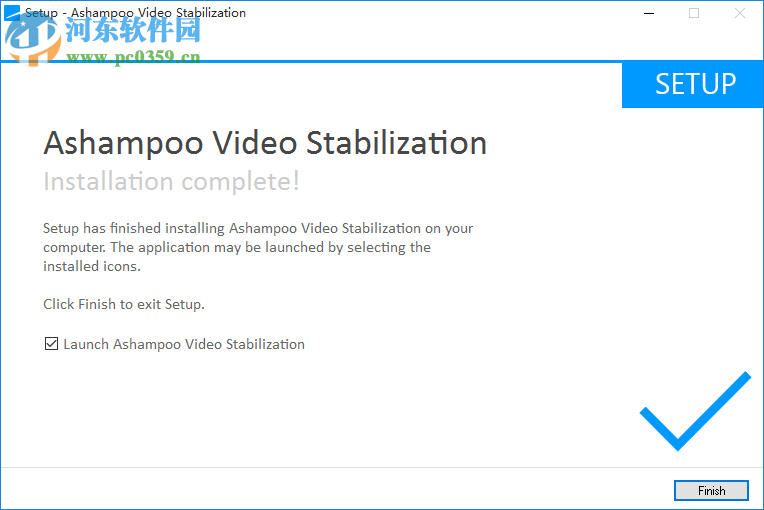 Ashampoo Video Stabilization(視頻穩(wěn)定處理工具) 1.0.0 官方版