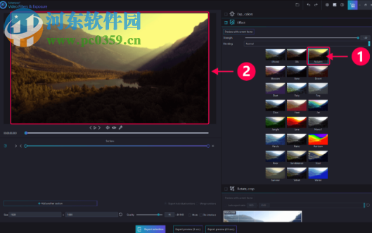 Ashampoo Video Filters and Exposure(視頻處理軟件) 1.0.0 官方版