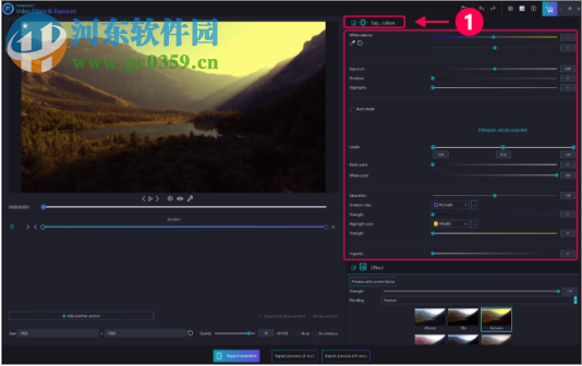 Ashampoo Video Filters and Exposure(視頻處理軟件) 1.0.0 官方版