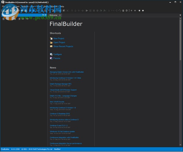 FinalBuilder Edition Pro 8.0.0.2550 破解版