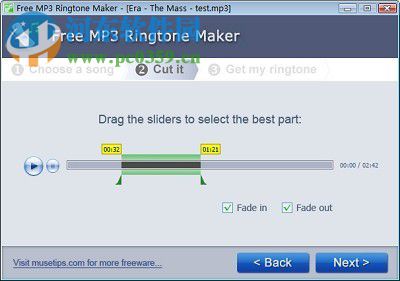 Free MP3 Ringtone Maker(免費的MP3手機鈴聲軟件) 2.4 免費版