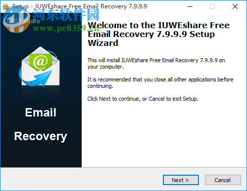 IUWEshare Free Email Recovery(電子郵件恢復(fù)工具) 7.9.9.9 官方版