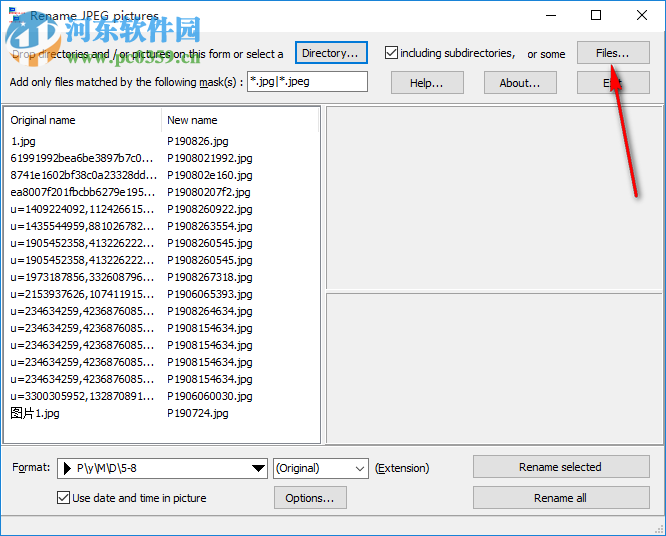 Rename JPEG Pictures(圖片批量重命名工具) 1.0.3 免費(fèi)版