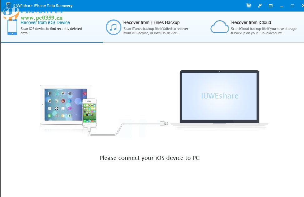 IUWEshare Free iPhone Data Recovery 1.1.8.8 官方版