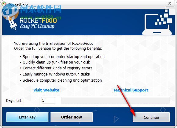 RocketFixio(系統(tǒng)文件卸載清理工具) 4.0 官方版