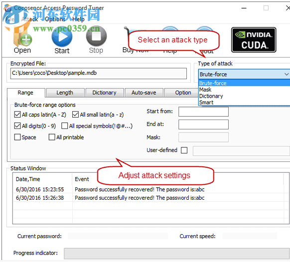 Cocosenor Access Password Tuner(密碼恢復工具) 3.1.0 官方版