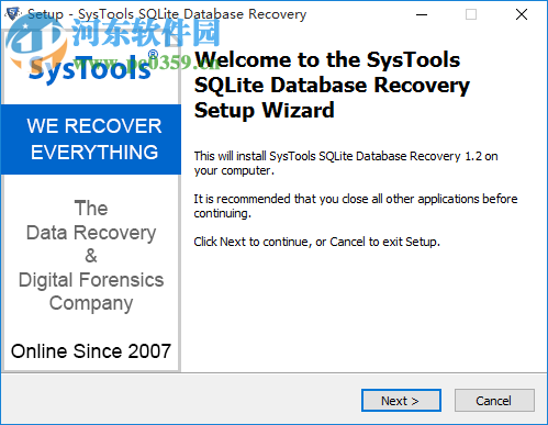 SysTools SQLite Database Recovery 1.2 官方版